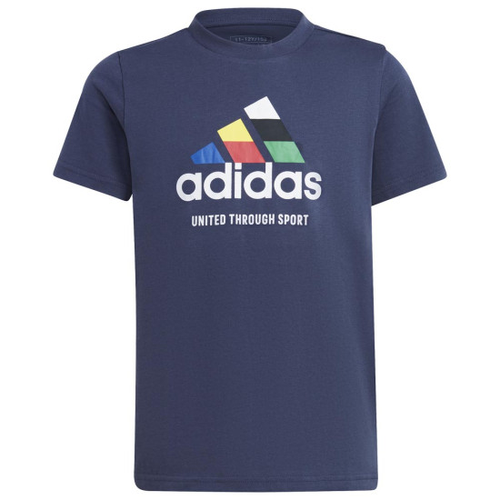 Adidas Παιδική κοντομάνικη μπλούζα Tiro Nations Pack Graphic Tee